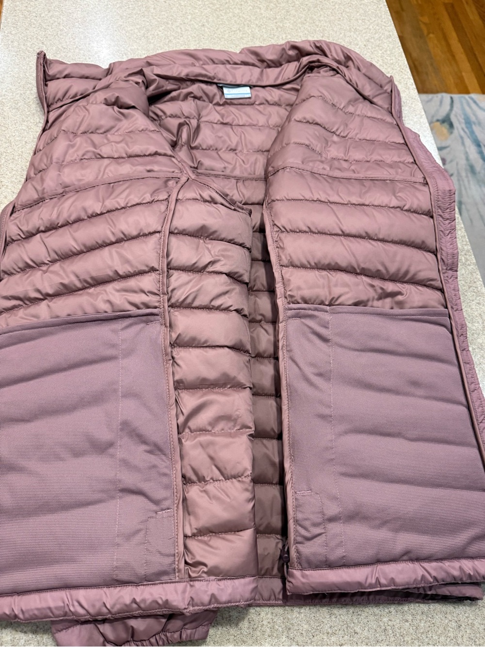 Columbia Women's Puffer Jacket - Mauve Pink - Picture 9 of 12